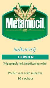 Metamucil Lemon Suikervrij 30 sachets