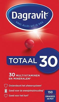 150 dragees Dagravit Totaal 30