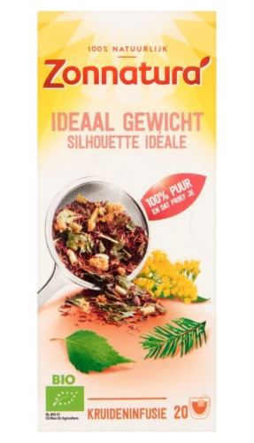 Zonnatura Kruidenthee Ideaal Gewicht Biologisch