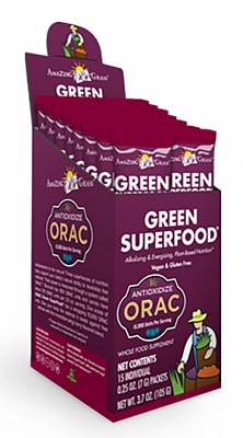 Amazing Grass Green Superfood Antioxidant Acai-Berry ORAC 15 sachets