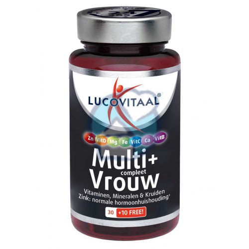 40 Tabletten Lucovitaal Multi+ Compleet Vrouw
