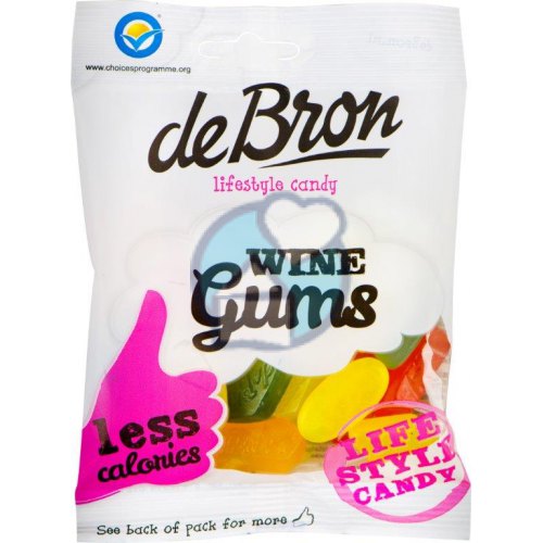 De Bron Wine Gums Sugar Free