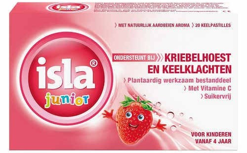 Isla Junior Kriebelhoest en Keelklachten
