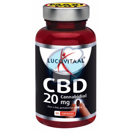 90 Kapseln Lucovitaal CBD Cannabidiol 20 mg