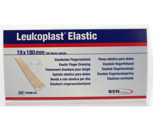 Leukoplast Leukoplast Elastic Vingerwondverband 19 x 180 mm 100 Stücke
