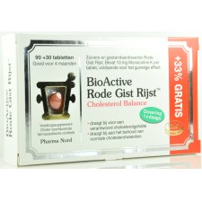 Bio Rode Gist Rijst BioActive Rode Gist Rijst Voordeelverpakking Pharma Nord 90+30 ...
