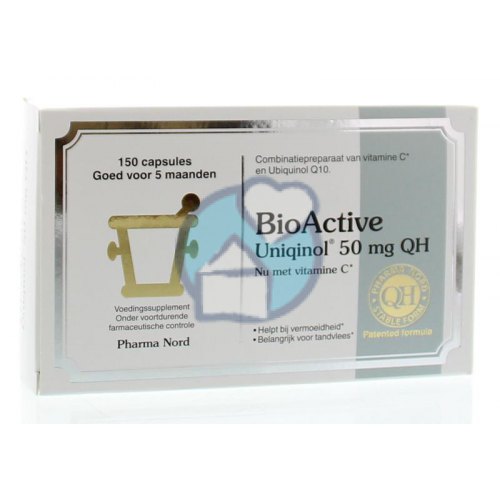 150 capsules Pharma Nord BioActive Uniqinol 50 mg QH