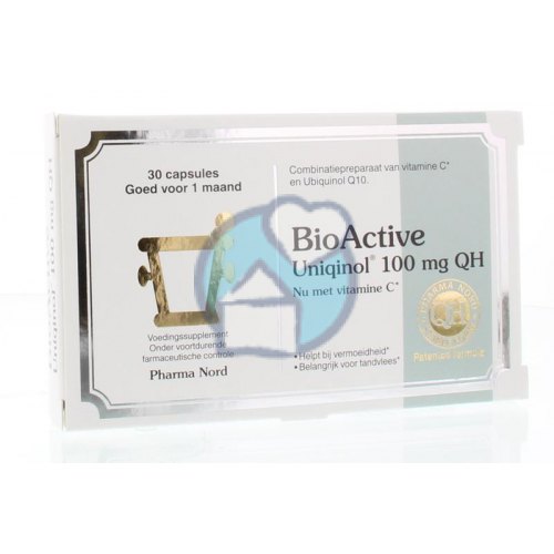 30 capsules Pharma Nord BioActive Uniqinol 100 mg QH