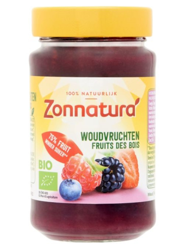 Zonnatura Puur fruit 75% Woudvruchten