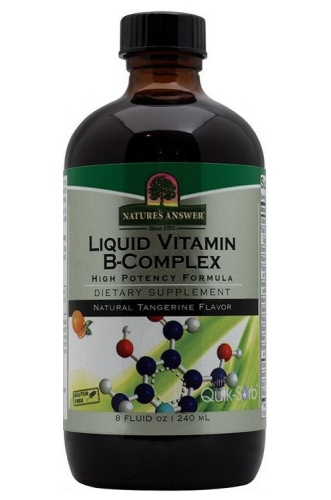 240 Ml Natures Answer Liquid Vitamin B-Complex  Vloeibare Vitamine B Complex