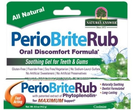 14 Gramm Natures Answer PerioBrite Rub Coolmint