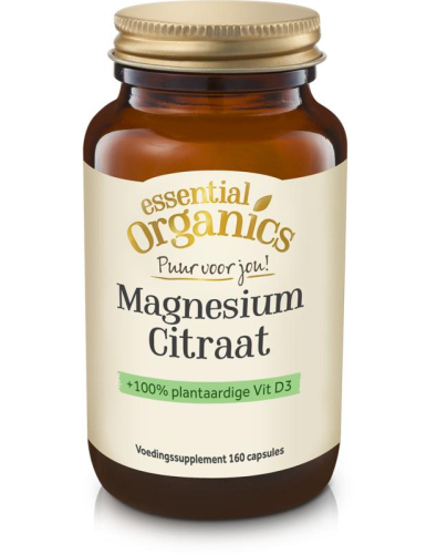 160 capsules Essential Organics Puur Magnesium Citraat