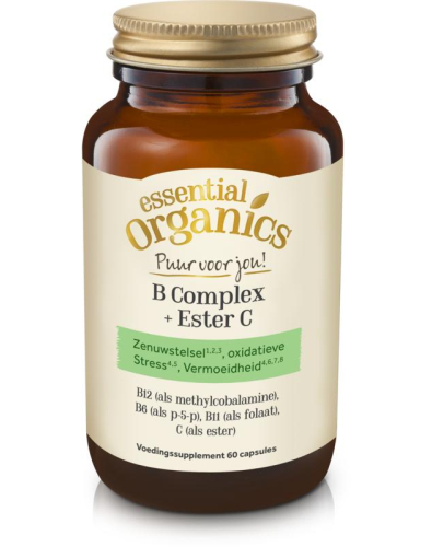 60 capsules Essential Organics Puur B Complex + Ester C
