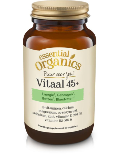 60 capsules Essential Organics Puur Vitaal 45+