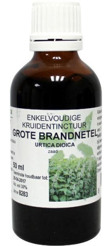 50 ml De Cruydhof Natura Sanat Urtica Dioica - Grote Brandnetel Zaad Tinctuur