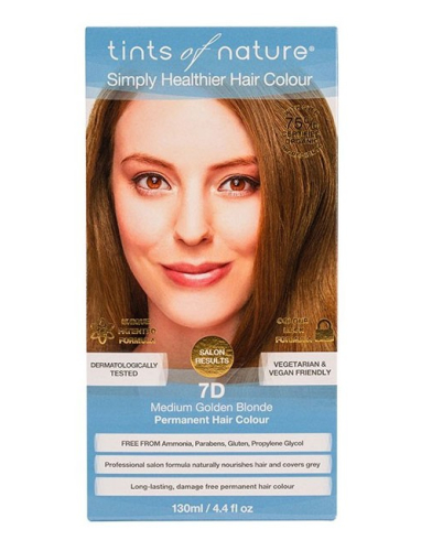 1 Packung Tints of Nature 7D Medium Golden Blonde