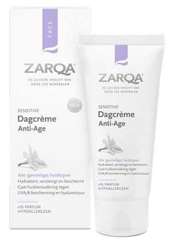 50 ml Zarqa FACE Sensitive DagcrĆØme Anti-Age