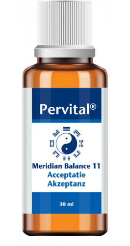 30 ml Pervital Meridian Balance 11 Acceptatie