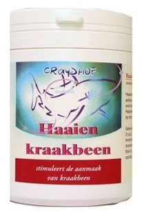 De Cruydhof Haaienkraakbeen 350 mg 250 Kapseln
