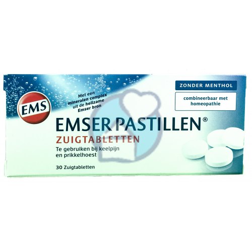 EMS Emser Pastilles zonder Menthol