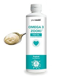 225 ml Zooki Omega 3 Zooki Fish Oil Tropical