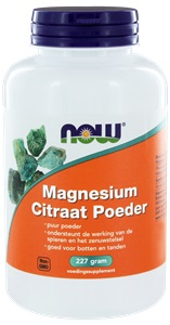 227 Gramm NOW Magnesium Citraat Poeder