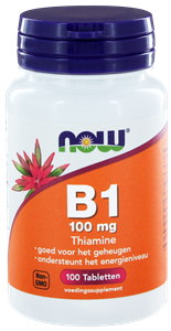 100 Tabletten NOW B1 100 mg Thiamine
