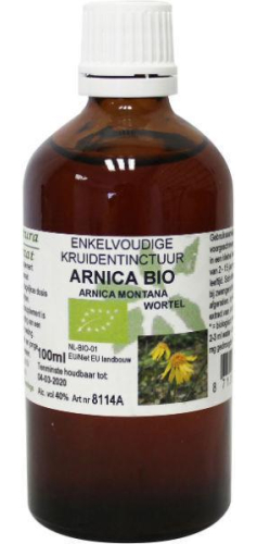 100 Ml De Cruydhof  Natura Sanat Arnica Montana - Arnica Tinctuur Biologisch 
