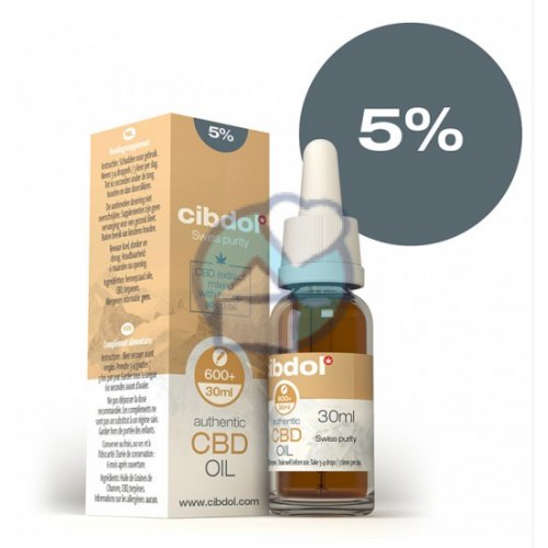 Cibdol CBD Olie Hennepzaadolie 5% 30 Ml