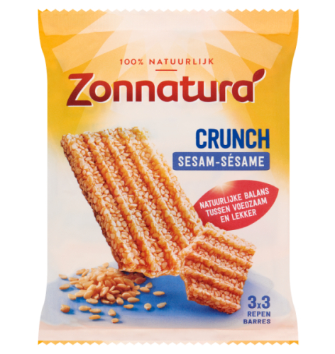 3 x 50 gram Zonnatura Sesam Crunch