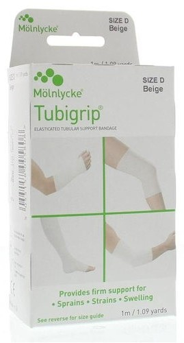 Tubigrip Support Bandage Beige Maat D