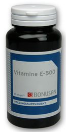 60 Vcaps Bonusan Vitamine E-500