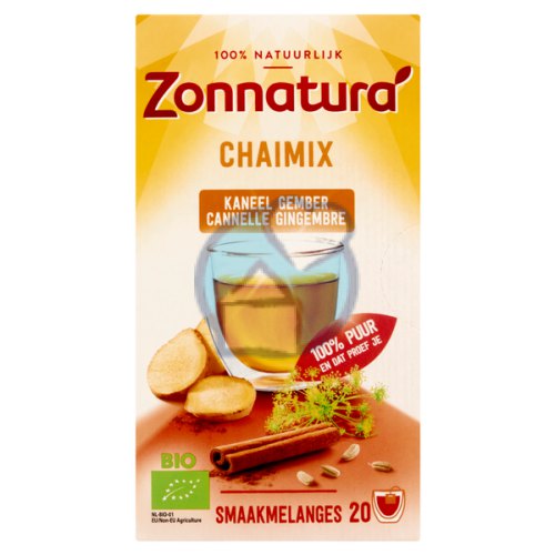 20 zakjes Zonnatura Chaimix Thee Biologisch