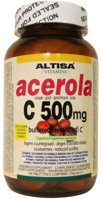 100 kauwtabletten Altisa Acerola C 500mg
