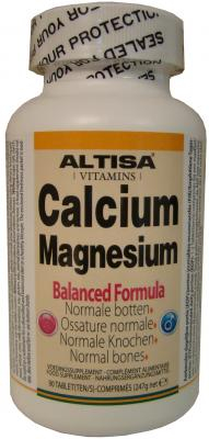 90 tabletten Altisa Calcium Magnesium Balanced Formula
