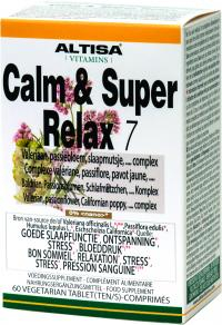 60 tabletten Altisa Calm & Super Relax 7