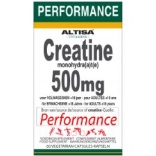 Altisa Creatine 500 mg 60 capsules