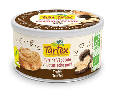Tartex Vegetarische Paté Truffel Biologisch 125 Gramm