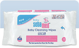 Sebamed Baby Cleansing Wipes 72 stuks