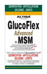 90 tabletten Altisa GlucoFlex Advanced + MSM