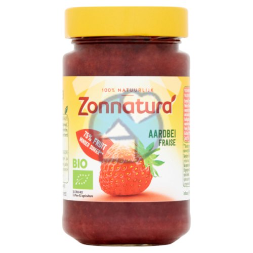 Zonnatura Puur fruit 75% Aardbeien biologisch