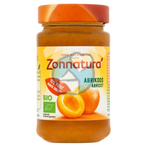 Zonnatura Puur fruit 75% Abrikozen Biologisch 250 Gramm