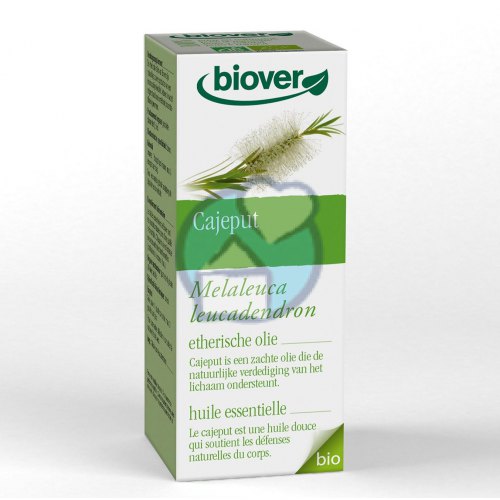 Biover Cajeput - Melaleuca Leucadendron Etherische Olie Biologisch 10 ml