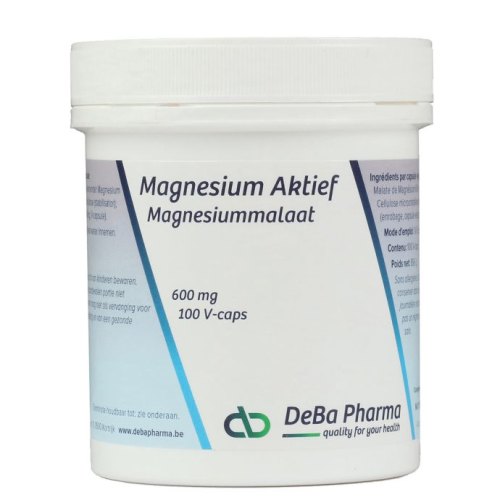 100 Kapseln DeBa Pharma Magnesium Aktief Magnesiummalaat