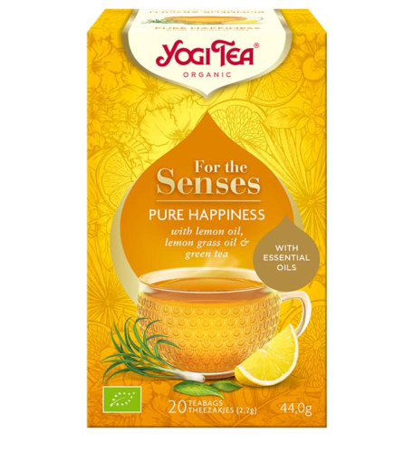 Yogi Tea For the Senses Pure Happiness Biologisch 20 bag