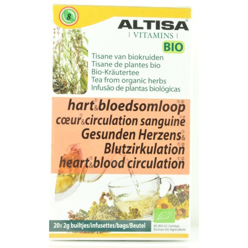 Altisa Tisane Hart & Bloedsomloop Biologisch 20 Tüte