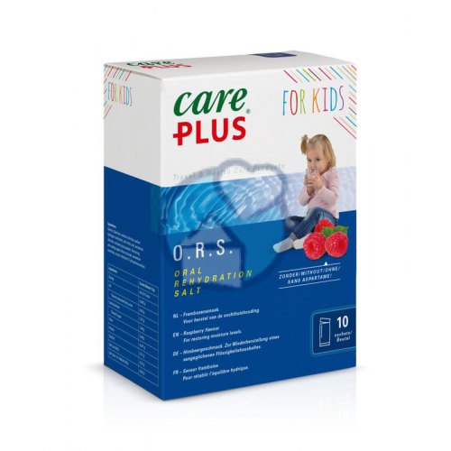 Care Plus O.R.S. for Kids Frambozensmaak 10 Sachets