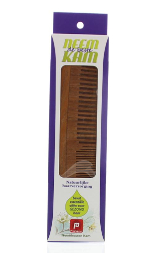 Holisan Neem Houten Kam Recht Combi 1 Stücke