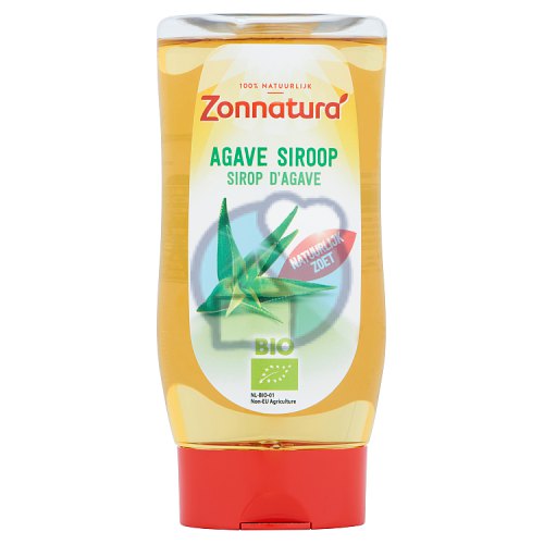 345 gram Zonnatura Agave Siroop Biologisch