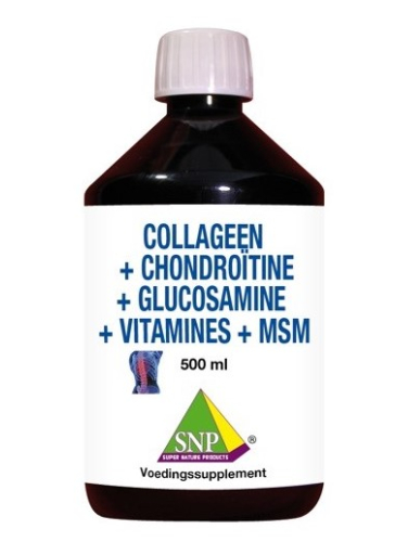 SNP Collageen + Chondroïtine + Glucosamine + Vitamines + MSM 500 Ml